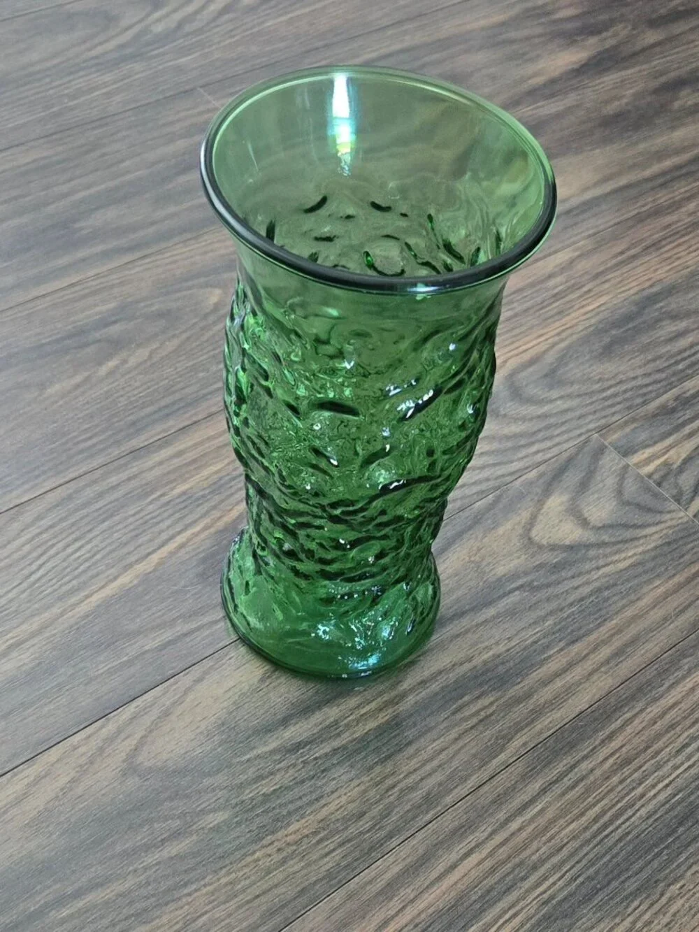 Vintage E.O. BRODY Glass Company Emerald Green 